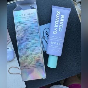 NIB - Naked Sunday - 100% Mineral Collagen Glow Perfecting Priming Lotion SPF50+